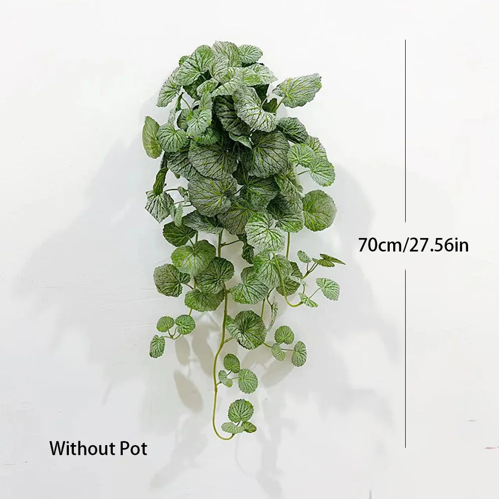 Artificial Green Hanging Plant by Mağazam, 70cm tall, perfect for home decor and indoor decoration