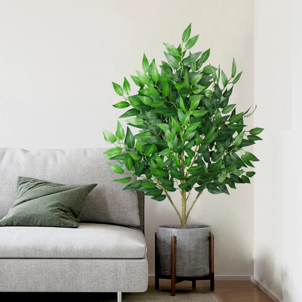 Artificial Ficus Tree in Decorative Pot, Perfect for Home or Office Decor