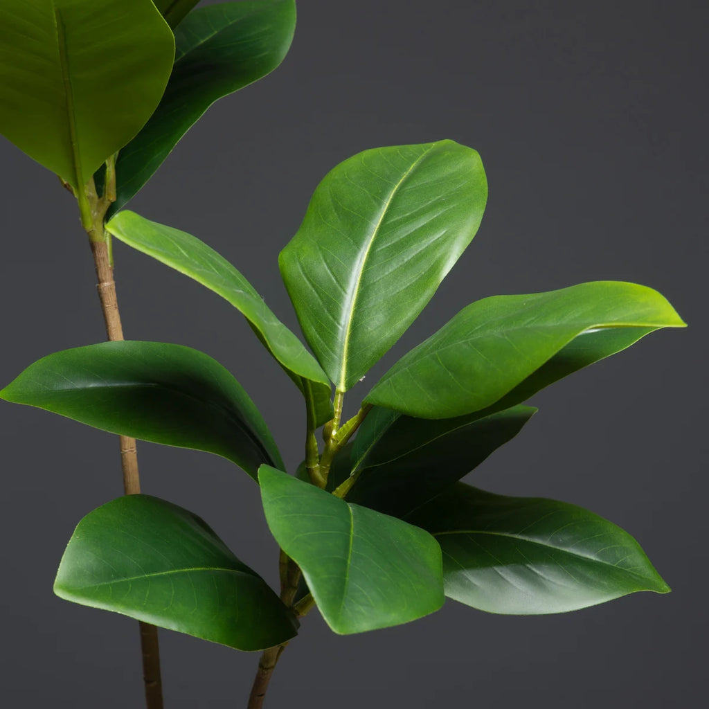  Artificial Ficus Plant with Lifelike Green Leaves for Home and Office Decor