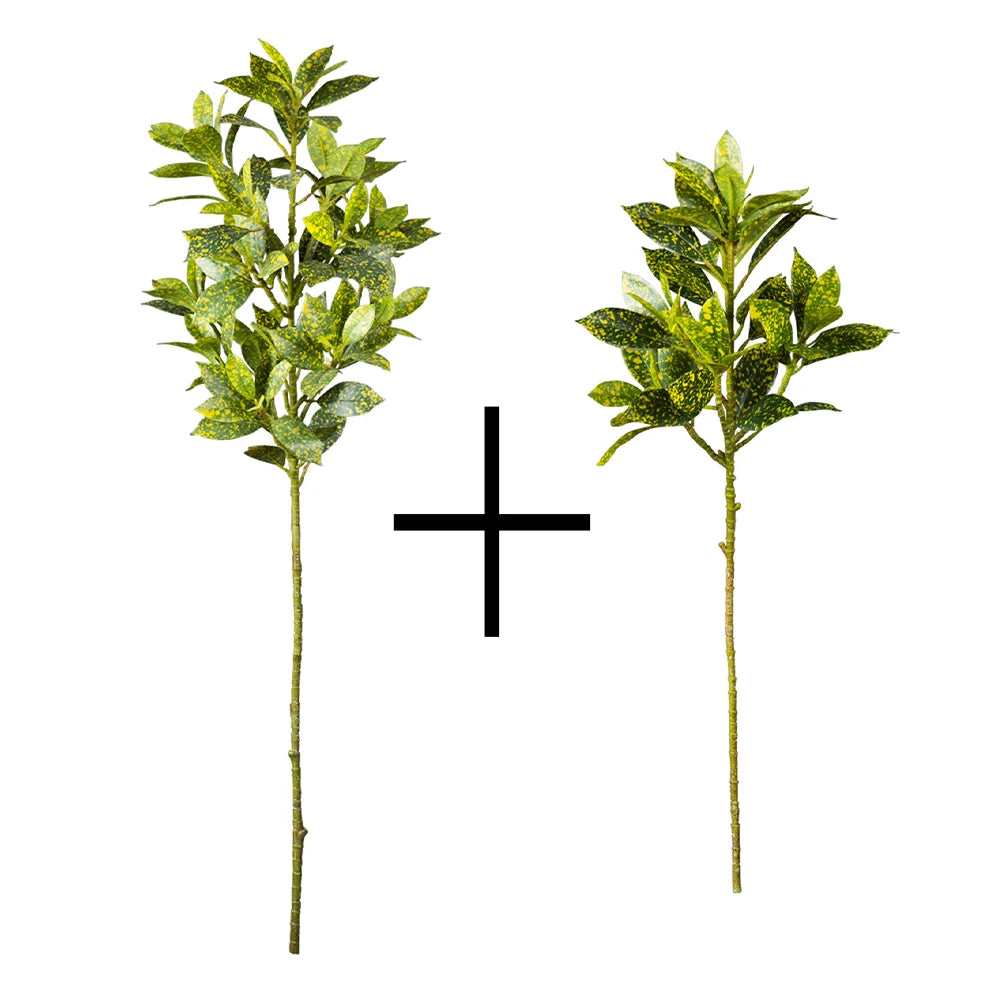 Set of Two Artificial Greenery Stems from Mağazam for Home Decor and Floral Arrangements