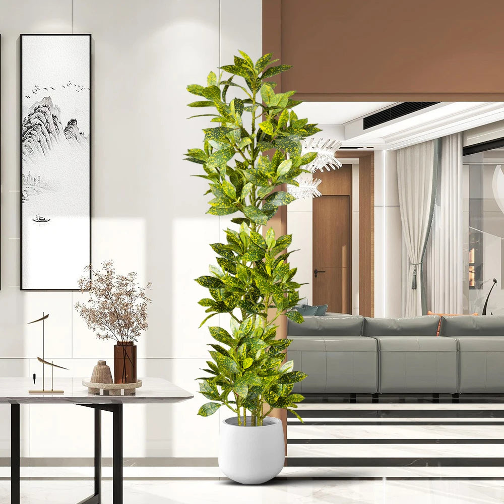 Artificial Green Potted Plant by Mağazam for Home Décor and Indoor Spaces