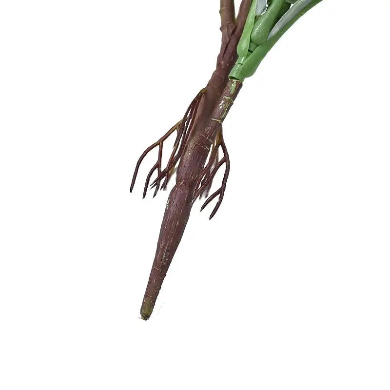 Natural Plant Roots with Fresh Green Shoots for Gardening and Landscaping