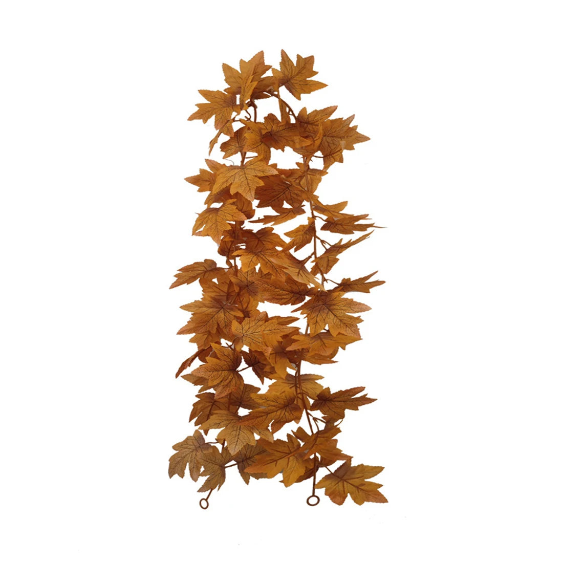 Artificial Maple Leaf Garland in Autumn Colors for Home Decor and Interior Styling