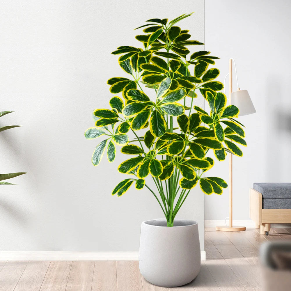 Artificial Fiddle Leaf Fig Plant in Decorative Pot for Home Decor and Indoor Gardening