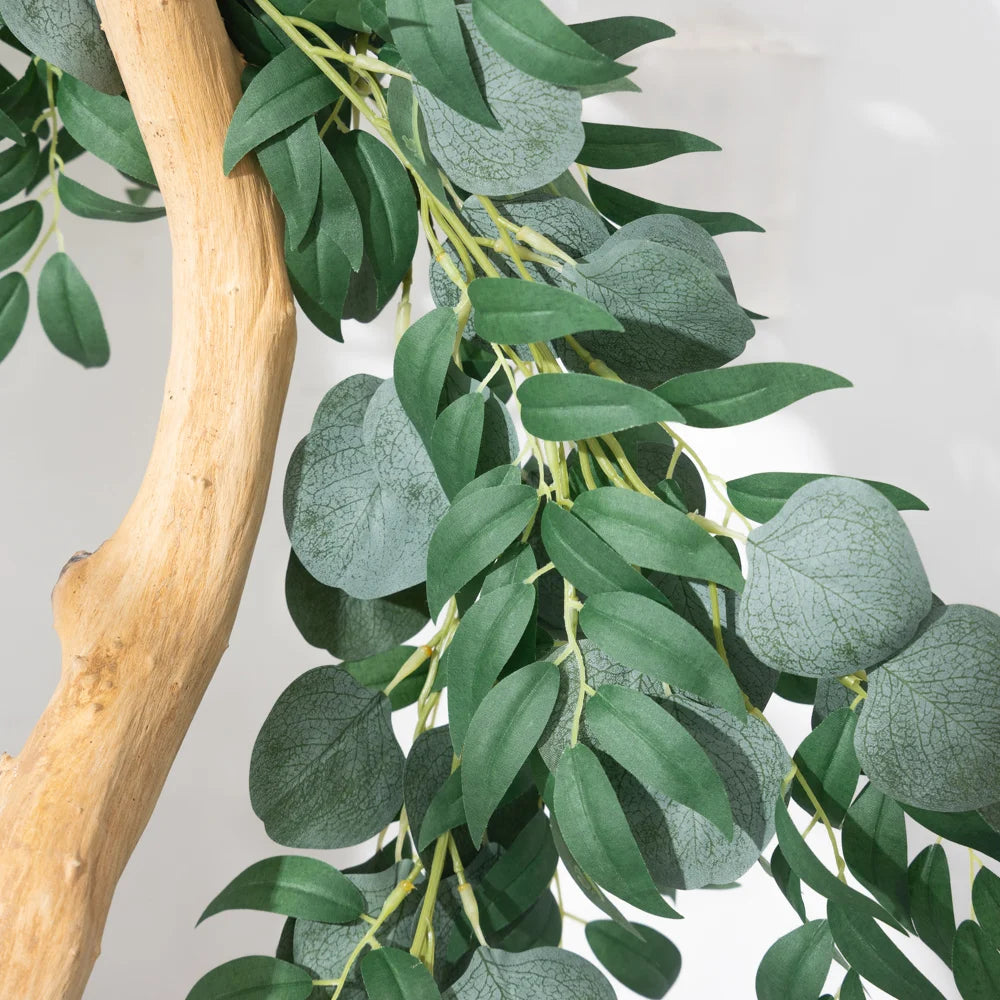 Artificial Eucalyptus Plant with Lush Green Leaves for Home Decor by Mağazam