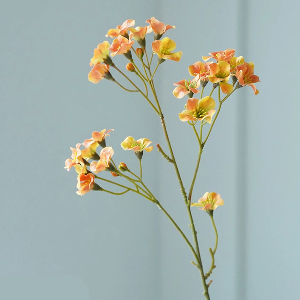 Mağazam fake flower table decorations featuring colorful blossoms for elegant home decor