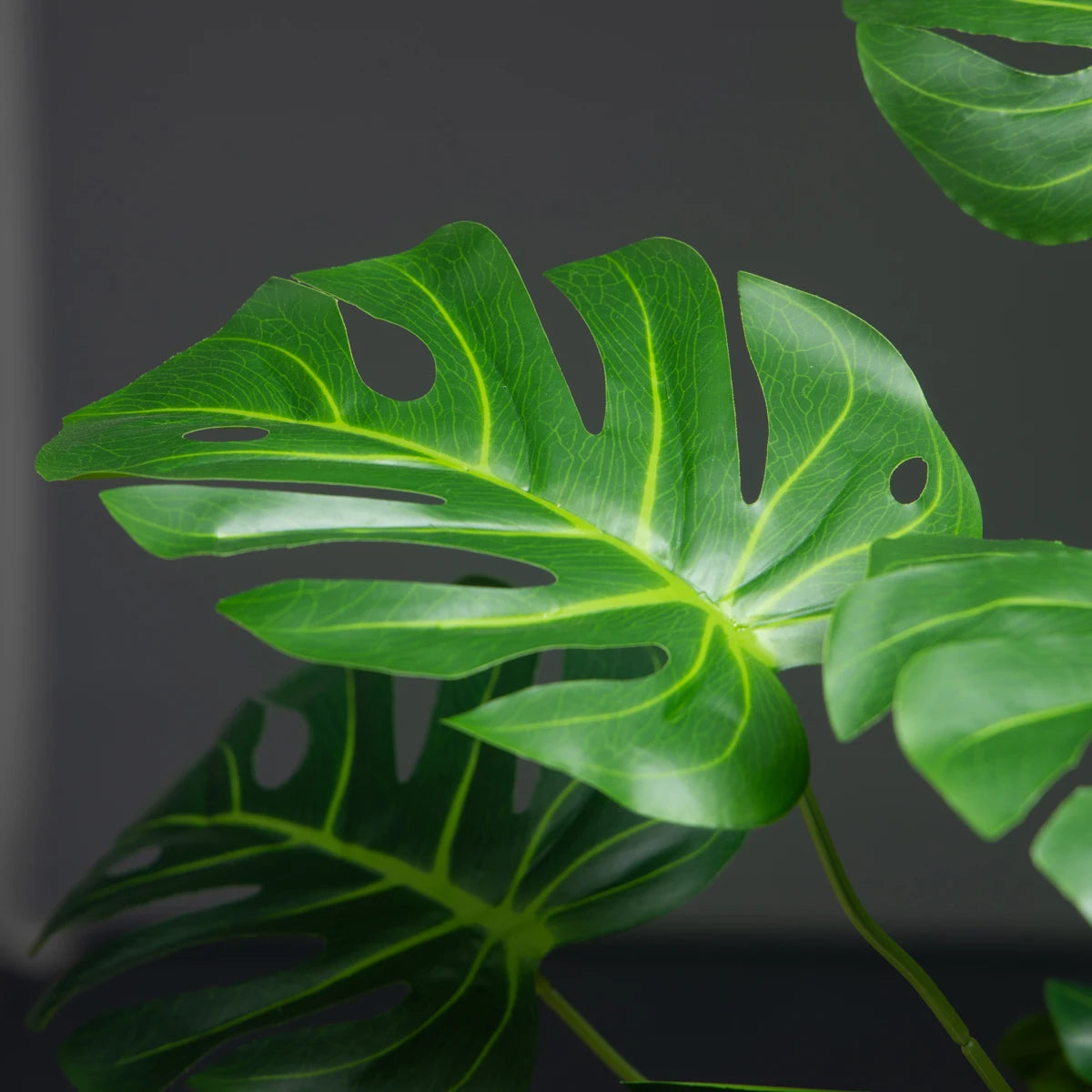 Lush green fake tropical plants for home, perfect for adding a vibrant touch to any indoor space