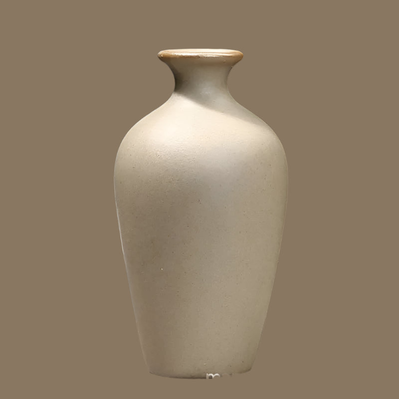 Elegant grand ceramic vases in a neutral tone, perfect for stylish home decor