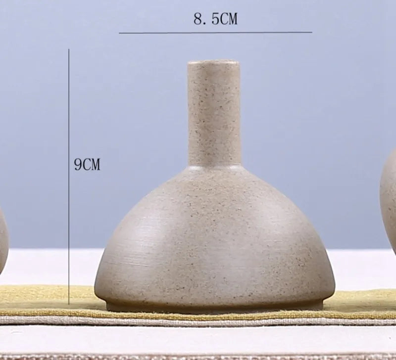 Elegant grand ceramic vases with a smooth finish and modern design for home decor