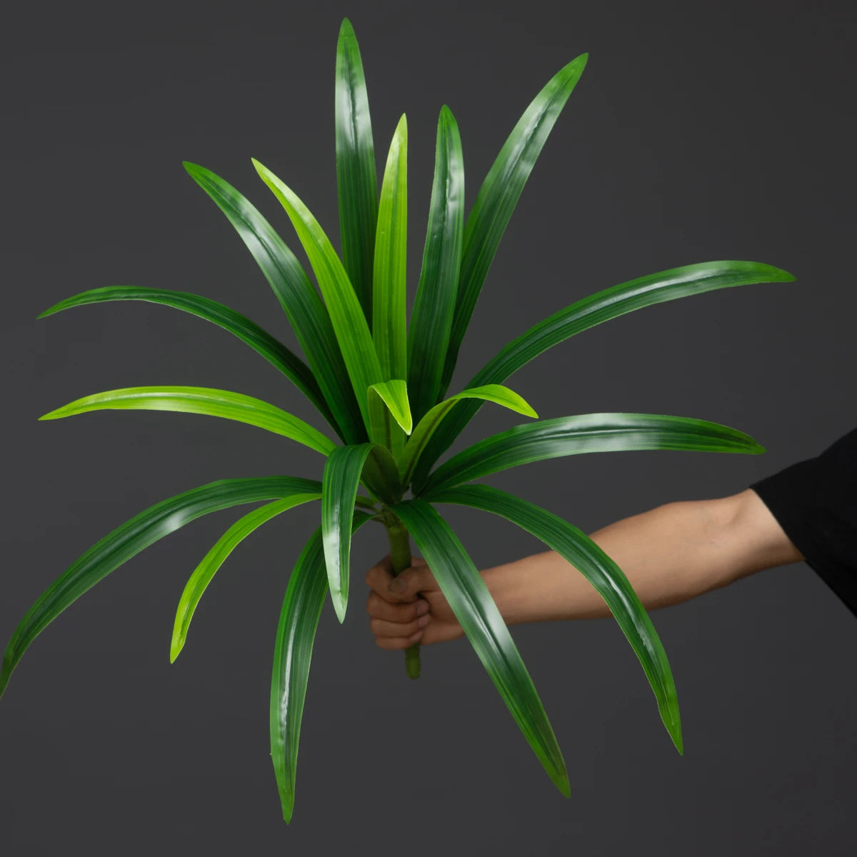 Artificial Green Tropical Plant with Long Leaves for Home Decor by 