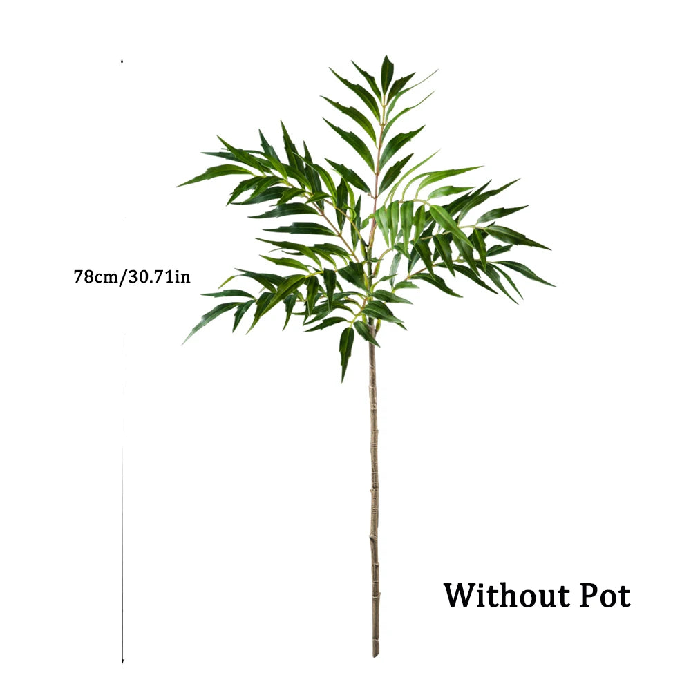 78cm Artificial Bamboo Plant without Pot for Home Decor and Indoor Use