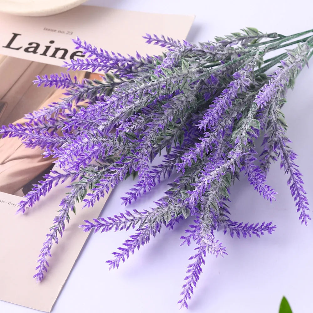 Artificial Lavender Bouquet by Mağazam for Home Decor and Floral Arrangements