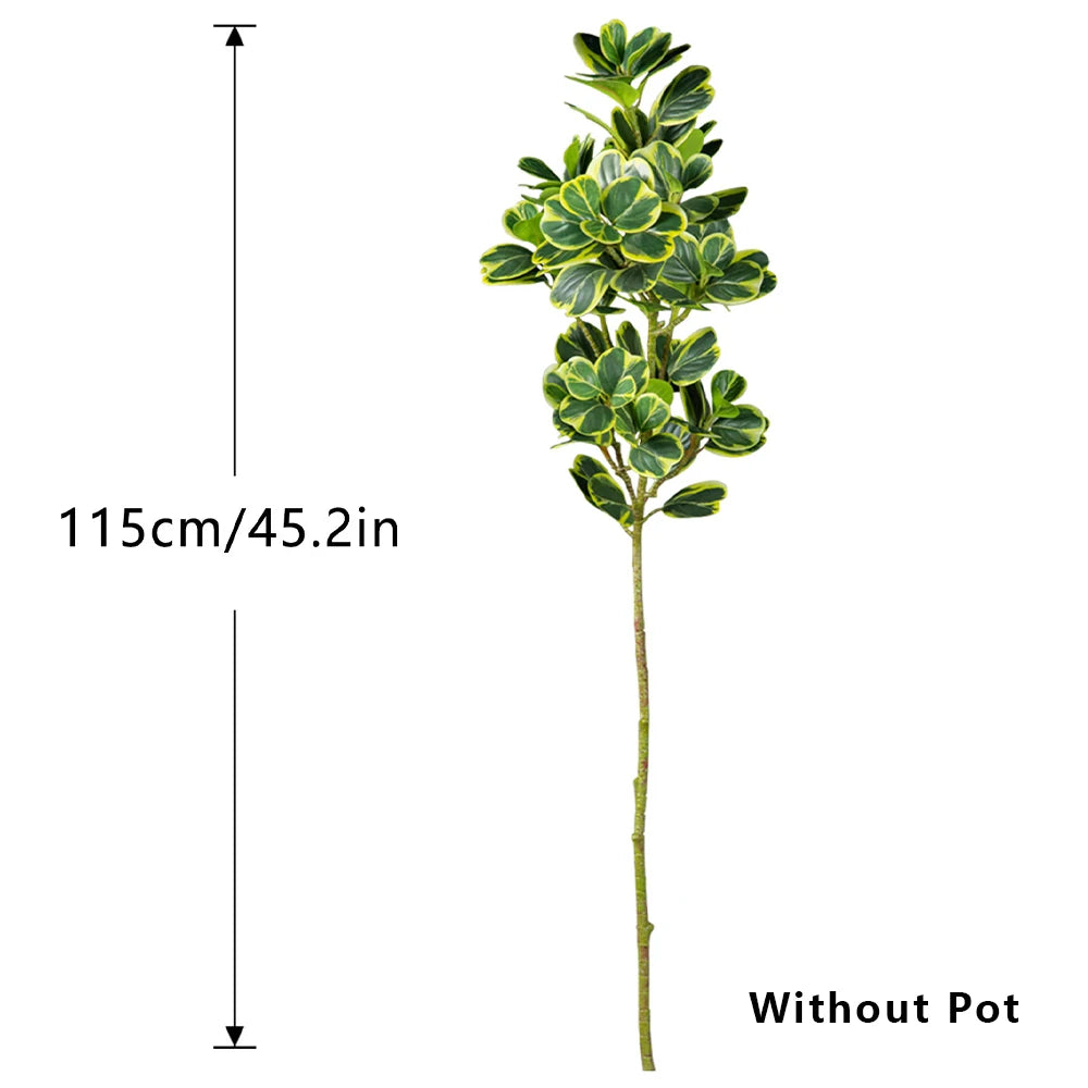 Artificial Greenery Plant 115cm Tall for Home Decor or Office Use Without Pot