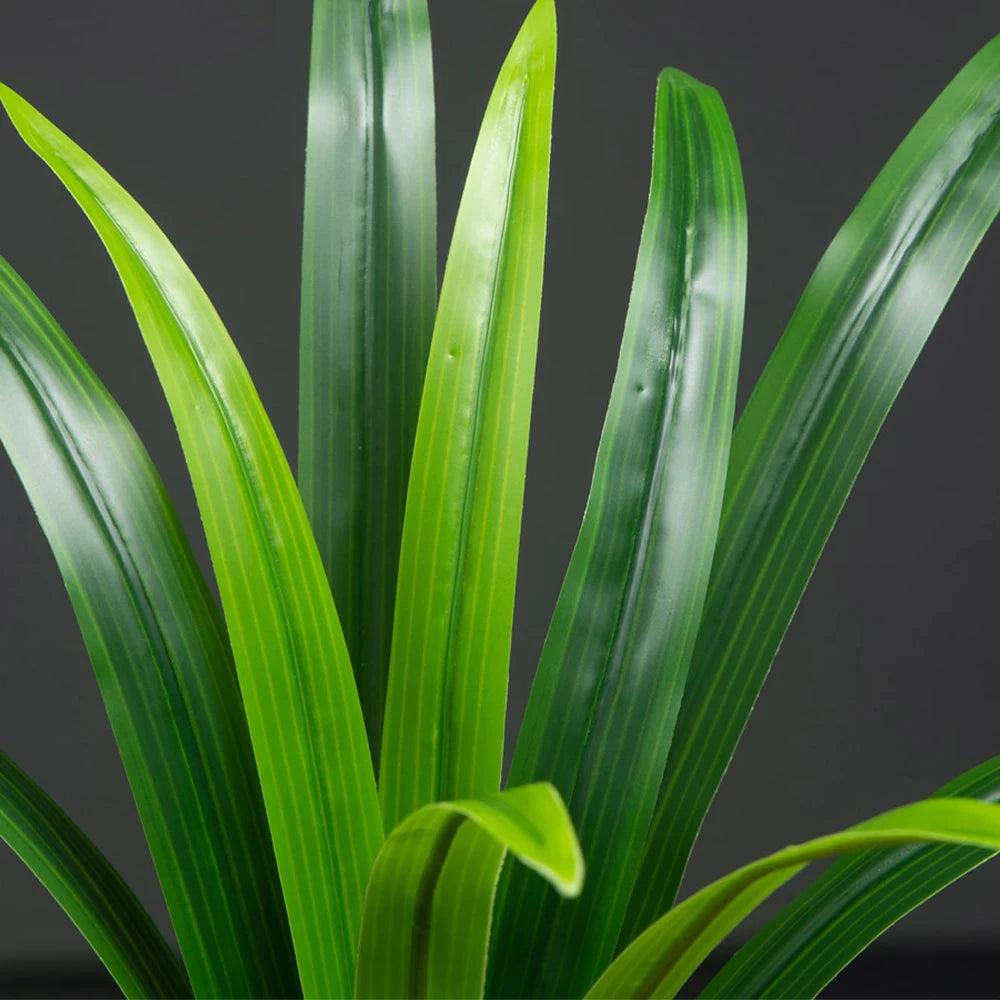 Lifelike artificial plant with vibrant green leaves for home decor
