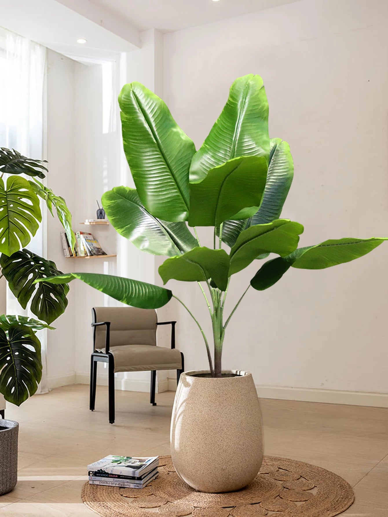 Artificial Miami Palm Tree in Decorative Pot for Home Decoration