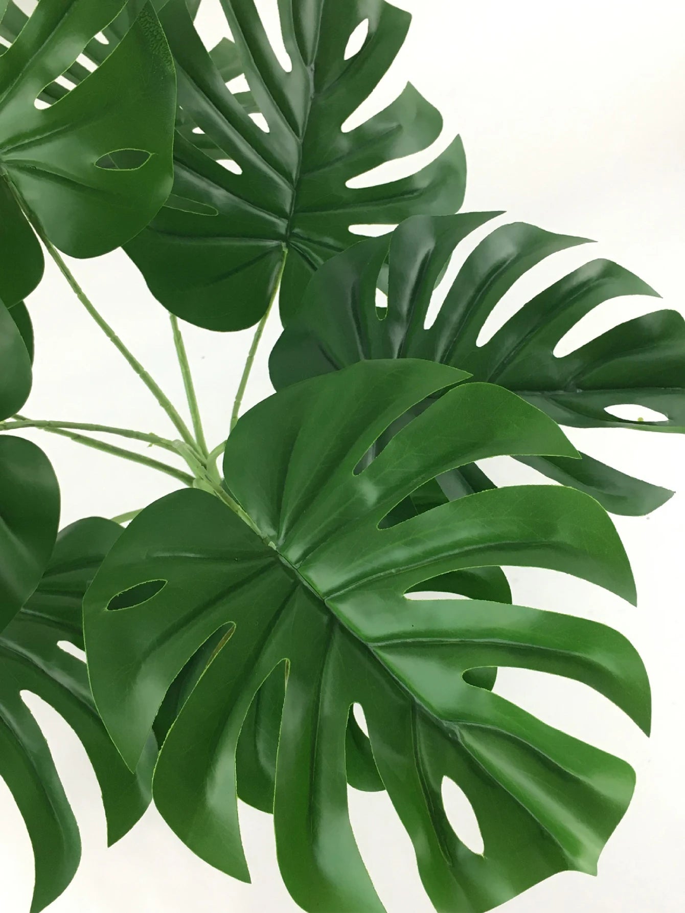 Artificial Monstera Leaves from jannaflora for Home Decor and Tropical Themes